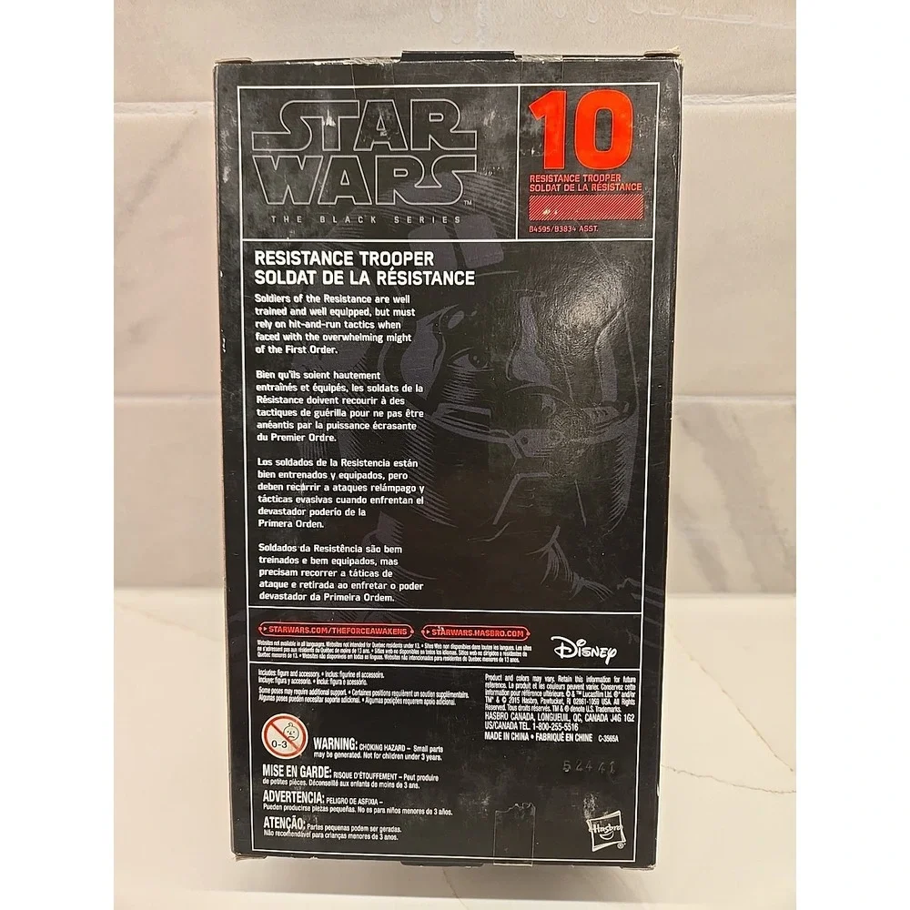 Star Wars 6 inch Black Series RESISTANCE TROOPER #10